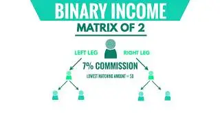 NexusICO Binary Income Structure