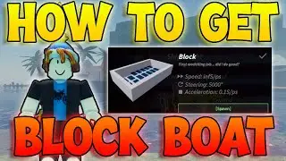 How To Get The Block Boat Fast In Fisch! Block Boat Full GUIDE FISCH! (Roblox Fish)