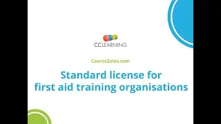 Introduction to CourseSales.com standard license for First aid training organisations