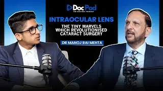 DocPod Ep01 | Delving Into The World Of Intraocular Lens Ft Dr. Manoj Rai Mehta | Satyam Mahindru