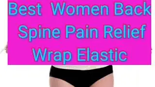 Best Back Spine Pain Relief Wrap Elastic Belt