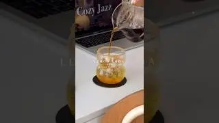 Lemon soda with brew coffee 🍋#lemon#lemonsoda#soda#coffee#drink#shorts#youtubeshorts#recipe