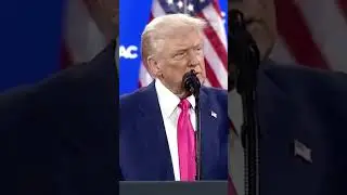 CPAC 2025: President Trump says migrant crisis inspired him to run again #shorts