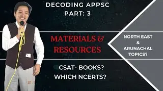 APPSC Materials/ Arunachal Topics/ CSAT?