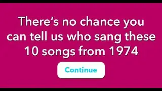 1974 Music Quiz: Can You Name the Artists Behind These Classic Hits?