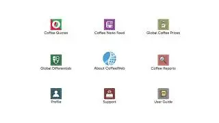 CoffeeWeb Platform Mockup | Explore the Ultimate Coffee Industry Platform!