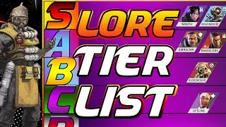 STRONGEST APEX  LEGENDS BASED ON LORE  Part 1 : Apex legends TIER LIST Season 5