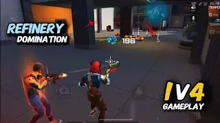 Indus BR 1v4 Refinery Domination @IndusGame #indiakaindus #indusbattleroyal #indusbr 