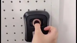 Bluetooth Control Fingerprint Key Lock Box Wall-Mounted Key Storage Box