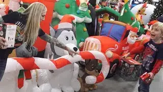 At Home Store Walkthrough | Inflatable Display | Awesome Christmas Inflatables & Holiday Decorations