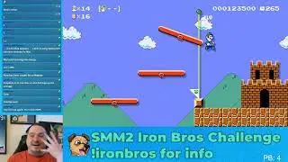 SMM2 Iron Bros PB: 8 Levels