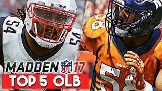 Madden 17 News | Top 5 Outside Linebacker Ratings - Von Miller 99 OVERALL!