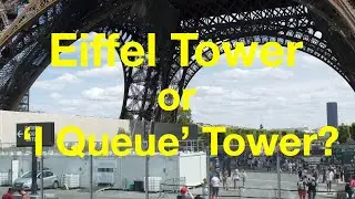 Eiffel Tower or 'I Queue' Tower?