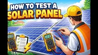 How to check broken solar panels or second hand one Free energy solar system