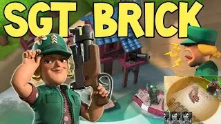 Boom Beach.Сержант Брик. Разрушаем миф о способностях!