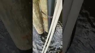 installing dock bumpers without the right stuff but I made it work