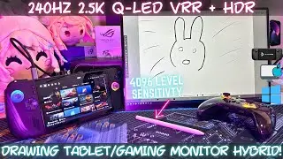 The Ultimate Drawing Tablet & Gaming Monitor Hybrid! Game Changer For Digital Artist & Gamers! #pcmr