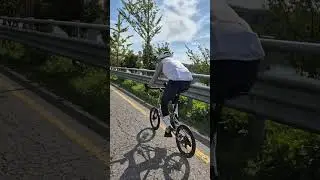 MIKALON BIKE, Hybrid folding (separable + folding) Titanium mini sprinter