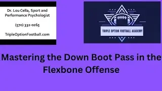 How to Run Air Force&rsquo;s Down Boot Pass #flexbone #tripleoption #offense