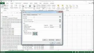 How to Repeat Rows of an Excel Worksheet in a Printout : MS Excel Tips