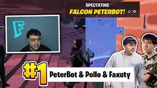PeterBot and Pollo CARRIES Faxuty to 1ST Place Trio Scrims