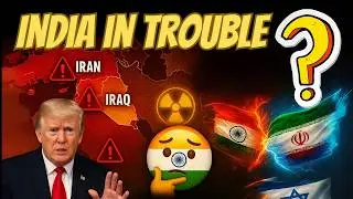 Iran vs Israel Nuclear War? Trump Warning & India&rsquo;s Dangerous Dilemma!&rdquo;