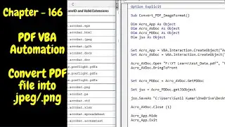 VBA PDF Automation - How Do I Convert PDF file into .jpeg/.png Image