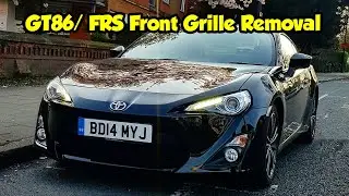 GT86/ FRS Front Grille Removal | Quick Tutorial