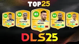 DLS 25 OFFICIAL |  TOP HIGH RATED PLAYERS OVERALL RATING IN DLS 2025