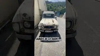 &hellip; une Renault 4 fourgonnette longue ! (L&rsquo;appellation F6 n&rsquo;est arriv&eacute;e qu&rsquo;en 1977).😳