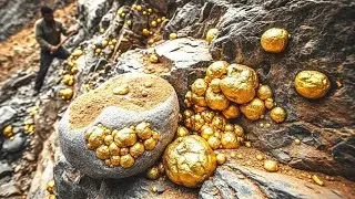 Treasure Hunt for BIG GOLD NUGGETS - Prospecting in the Wild
