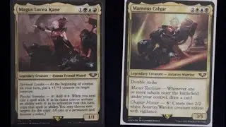It&rsquo;s still 40k right? 🤔 Imperium VS Tyranids MTG Commander game! 🃏 #warhammer40k #mtg #warhammer