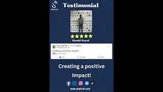 Shahruh Facebook Reviews #clientlove  #shahruhtechnologies  #testimonial  #gratitude