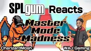 [Pokemon Masters EX] SPLgum Reacts: Master Mode Madness (CharizardMosh vs WAJ) - Part 1/2