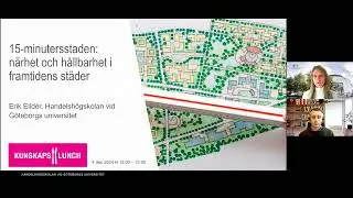 Kunskapslunch online: 15-minutersstaden