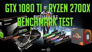 Battlefield 3 1440p Benchmark test | GTX 1080 Ti Ryzen 2700x 16GB RAM