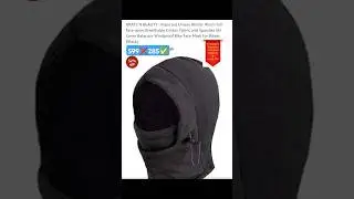 599❌285✅Imported Unisex Winter Warm full face cover Breathable Face Mask for Bikers #ytshots #viral
