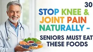 Stop Knee & Joint Pain Naturally &ndash; Seniors Must Eat These Foods