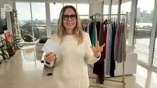Peace Love World 100% Cotton Crewneck Sweater w/ Pop Color Detail on QVC