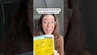 Level up your French with your favorite book 🇫🇷