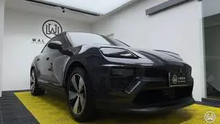 WAL x Porsche Macan 4 Electric｜3M 200G透明TPU #Porsche #Macan4 #Electric #3M200G  #汽車美容 #汽車貼膜 #竹北貼膜