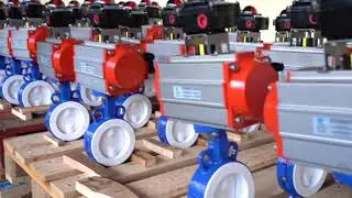 Valmatic Butterfly Valve with PTFE Seat & Disc