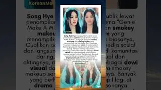 Netizen Kagumi Cantiknya #songhyekyo di Drama #geniemakeawish Dewi Visual?  #suzy #kdrama #shorts