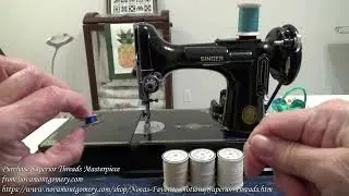Nova's Singer Featherweight 221 Tip of the Month January 2024