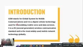 part 1: what is GSM (Global system for mobile communication) . Architecture? working?Roaming?