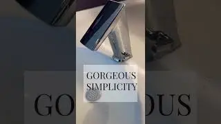 Gorgeous, Simple, Touchless Bathroom Faucet  Chrome Faucet Basys Bath - EFX 250.502.0000