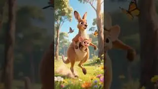 Hoppin&rsquo; in Mama&rsquo;s Pouch 🦘💞 | Sweet Kangaroo Song for Kids and Toddlers #kidssongs #kids  #fun