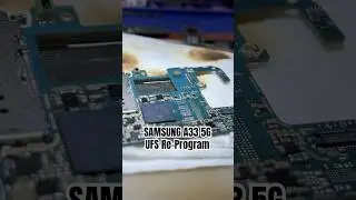 Samsung A33 5G F64 Box Re Program #mobile #cpureball #icreballing #mobiletechniciantraining #shorts