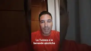 LA TUNISIA E LE BEVANDE ALCOLICHE