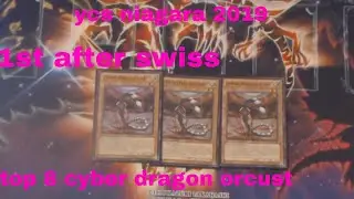 1st After Swiss Top 8 Ycs Niagara Cyber Dragon Orcust Deck Profile Yu-Gi-Oh 2019